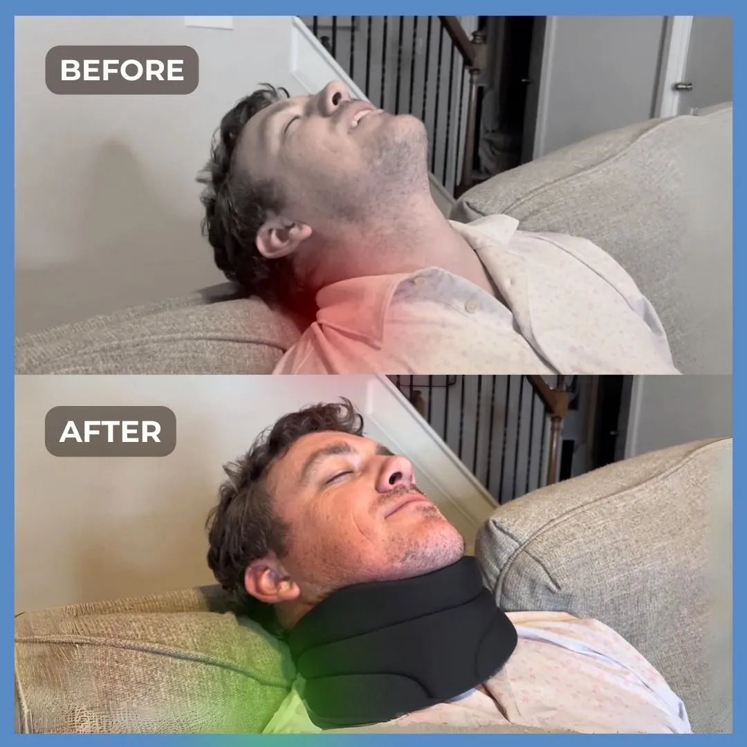 Moktan Sabai Anti Snoring Neck Pillow Ergonomic Cervical Sleep Support