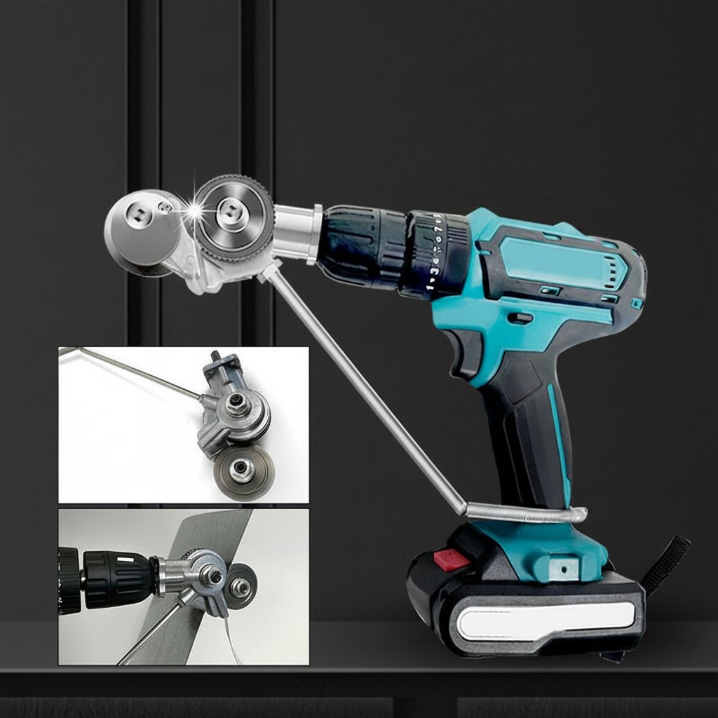 Moktan Sabai Drill Attachment Sheet Metal Cutter Nibbler Tool for Electric Drill