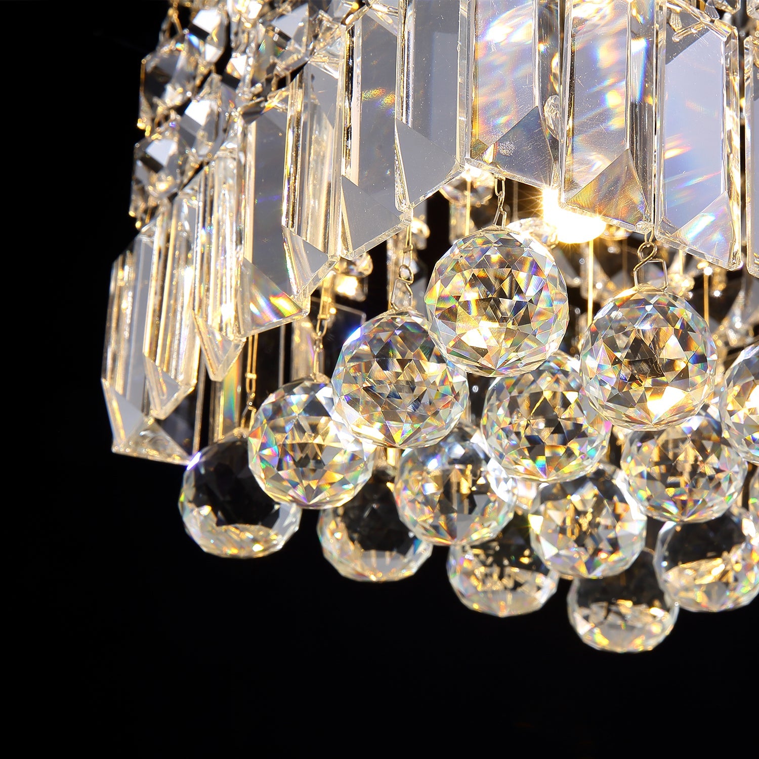 Moktan Sabai Mini Modern Square Flush Mount Ceiling Light, Low Profile Indoor Lighting Fixture