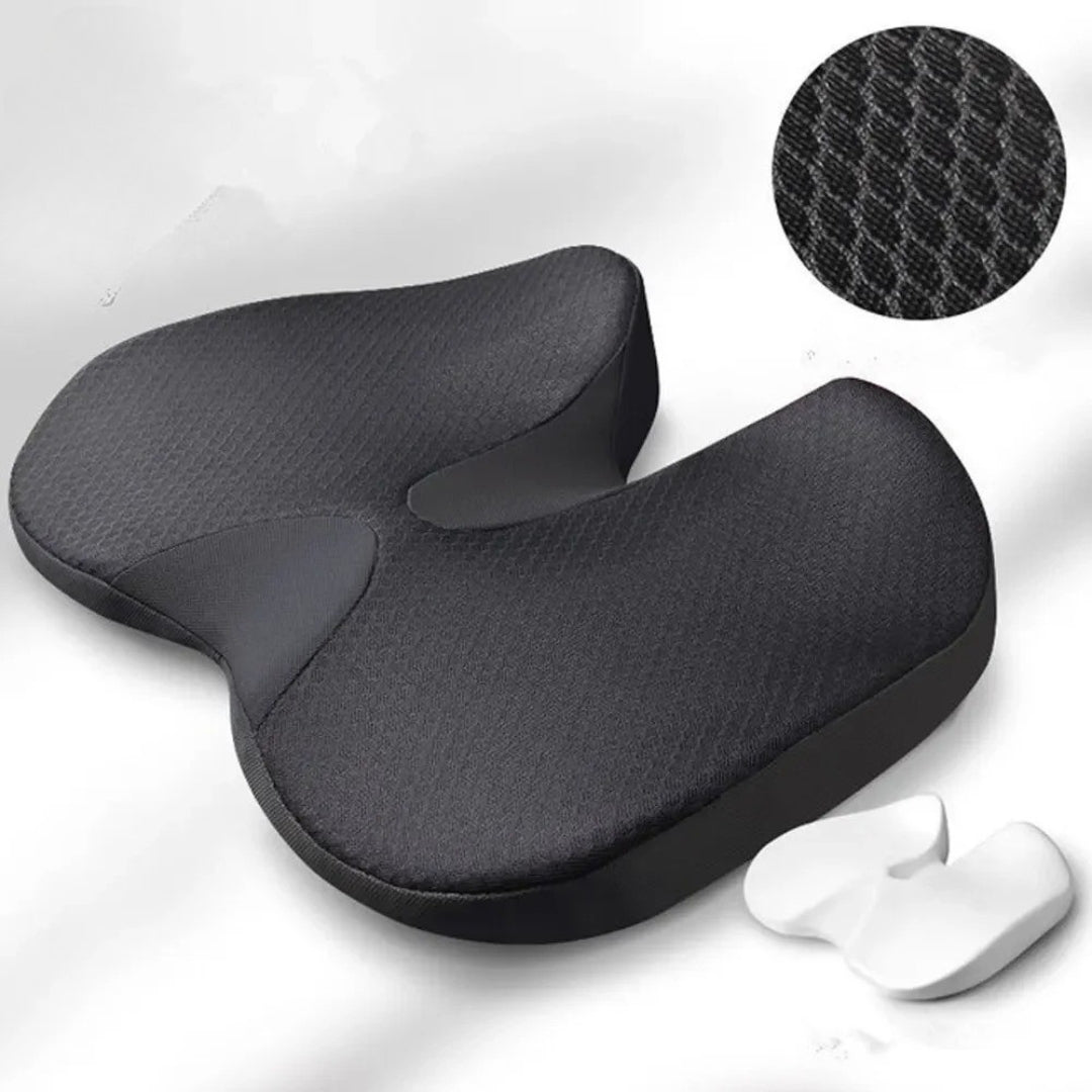 Moktan Sabai Ergonomic Memory Foam Seat Cushion for Office Chair & Car