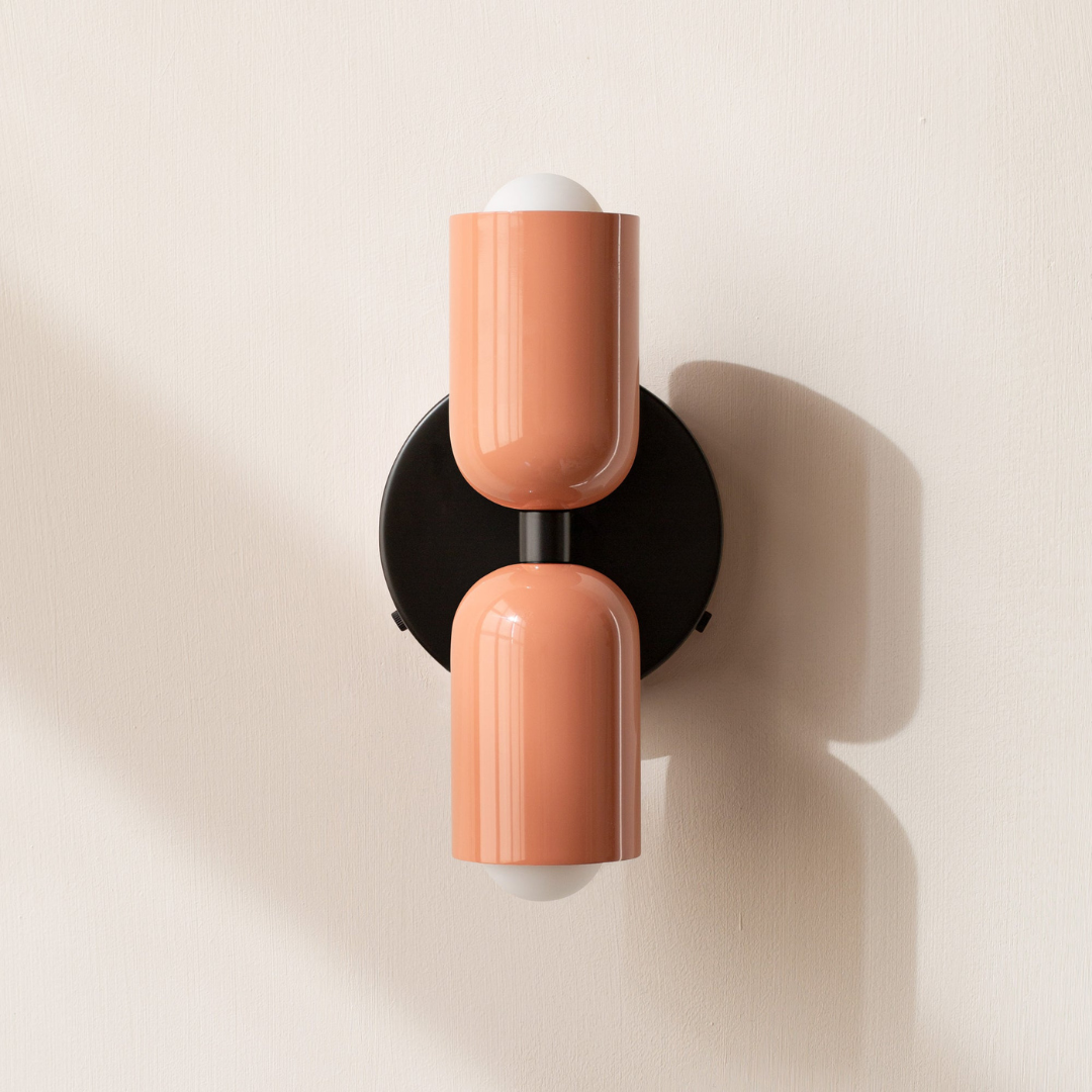 Moktan Sabai Modern Minimalist Cylinder LED Wall Sconce Iron Indoor Wall Light