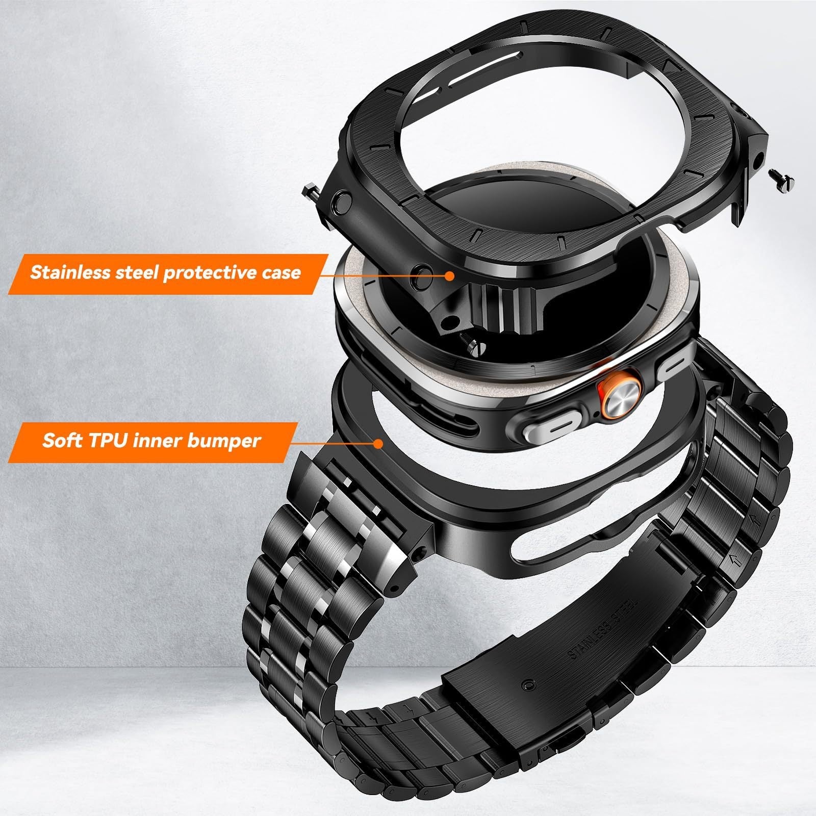Moktan Sabai FortisGuard Rugged Case Set Galaxy Watch Rugged Case Set