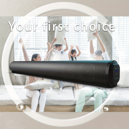 4D Surround Sound Bar with Subwoofer  Wireless & Wired Home Theater Speakers