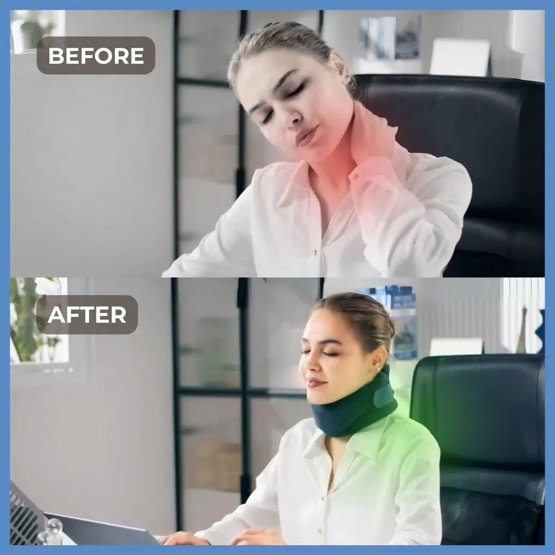 Moktan Sabai Anti Snoring Neck Pillow Ergonomic Cervical Sleep Support