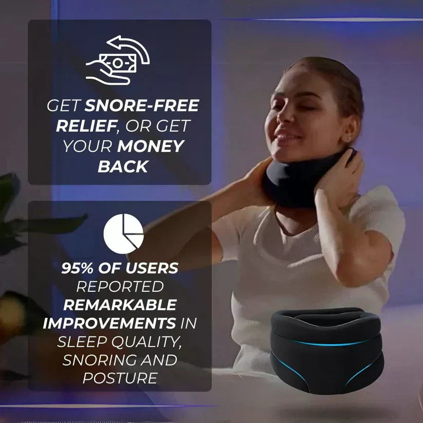 Moktan Sabai Anti Snoring Neck Pillow Ergonomic Cervical Sleep Support
