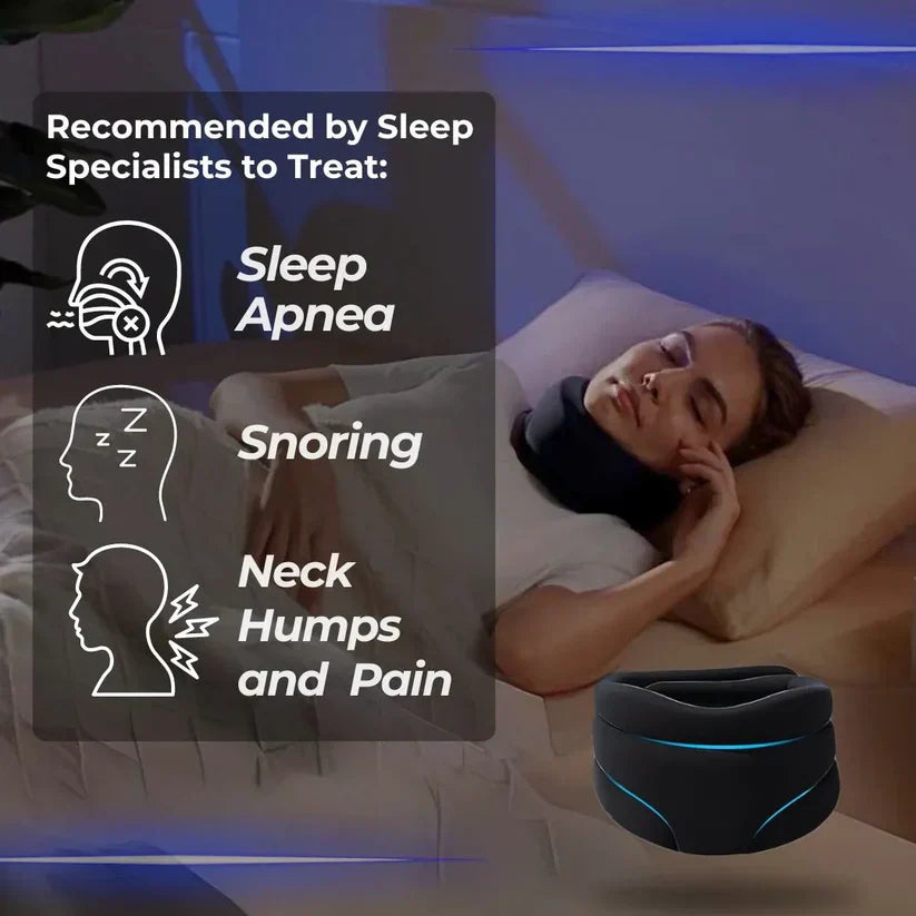 Moktan Sabai Anti Snoring Neck Pillow Ergonomic Cervical Sleep Support