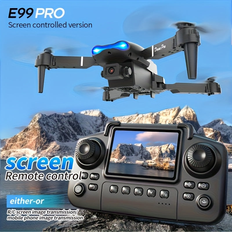 Foldable Drone with Screen Control & 2 Batteries - Ideal for Travel & Outdoor Adventures