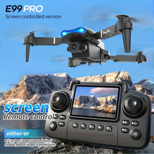 Foldable Drone with Screen Control & 2 Batteries - Ideal for Travel & Outdoor Adventures
