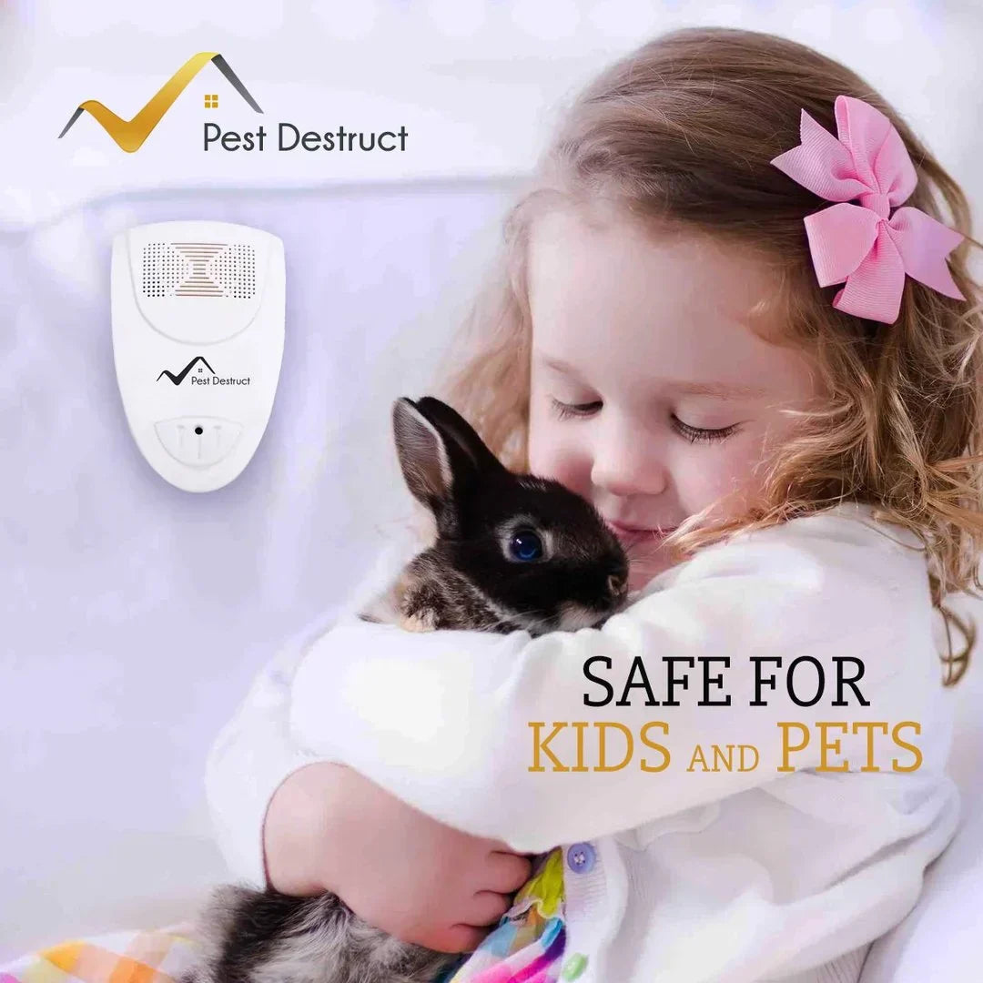 Moktan Sabai Ultrasonic Bed Bug Repeller Plug-In – Safe Pest Control Device