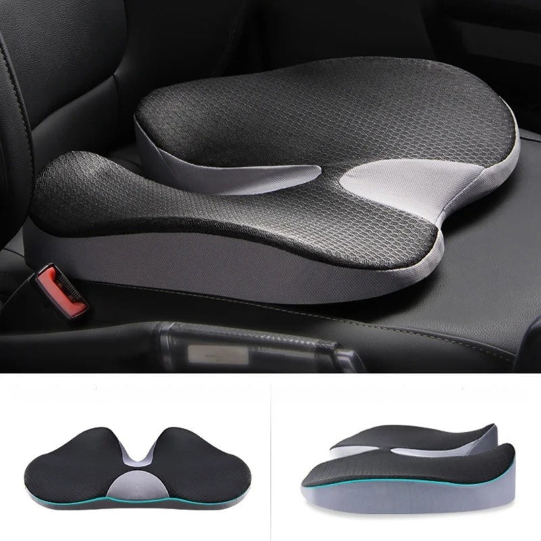 Moktan Sabai Ergonomic Memory Foam Seat Cushion for Office Chair & Car