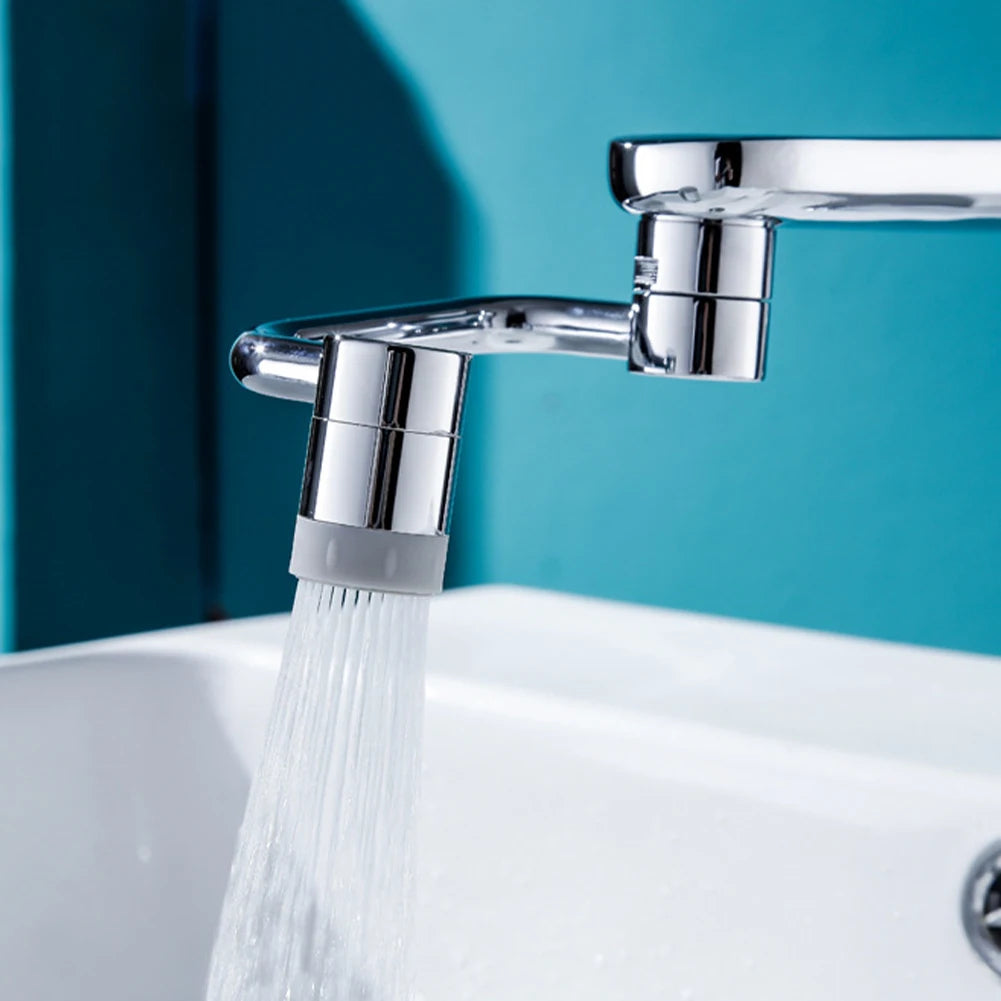 Moktan Sabai 1080° Rotating Faucet Extender Kitchen Tap Aerator Dual Spray Sink Attachment