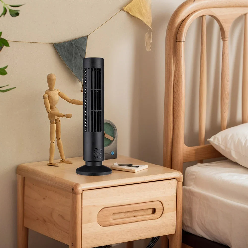 Moktan Sabai Mini USB Bladeless Desktop Air Conditioner Portable Cooler Fan