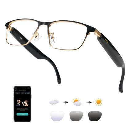 AI Smart Glasses with Real-Time Translation, Music, GPT, and HD Voice Calls