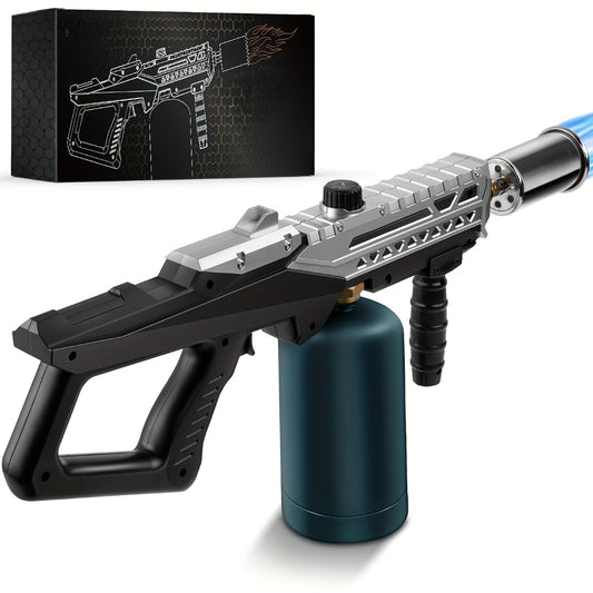 Heavy-Duty Adjustable Flame Torch for Weeds, Camping & Fire Starting