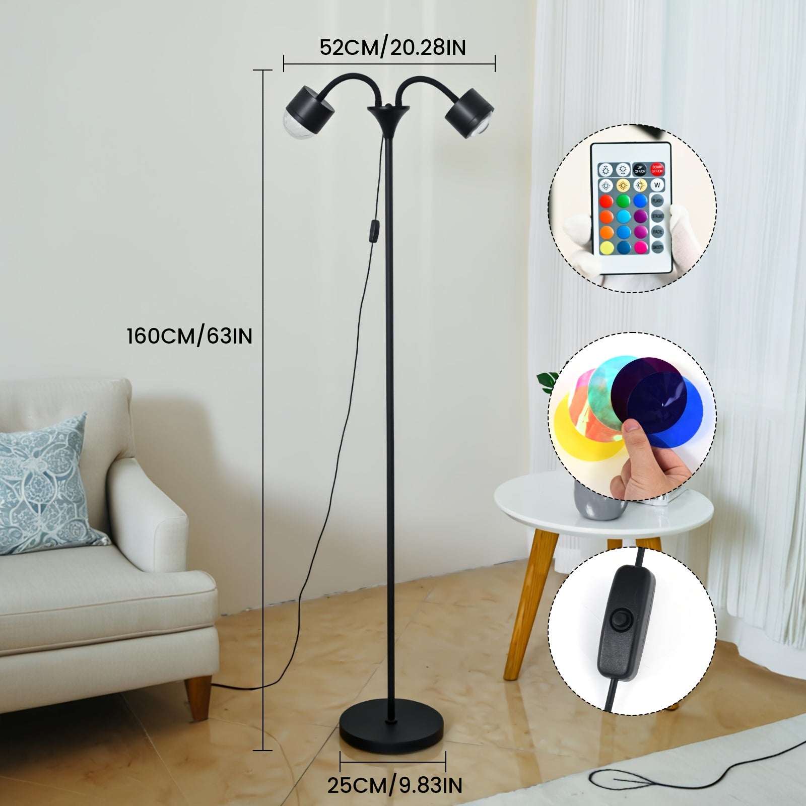 Moktan Sabai Sunset Ocean Wave Projector – Double RGB Mood Lamp with 360° Rotation & DIY Color