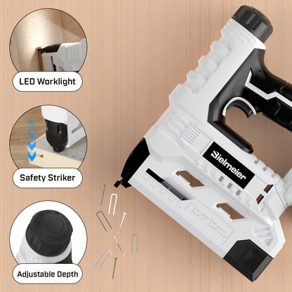 Moktan Sabai 20V Cordless 2-in-1 Nail & Staple Gun – No Compressor, Battery Included