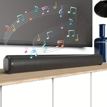 4D Surround Sound Bar with Subwoofer  Wireless & Wired Home Theater Speakers