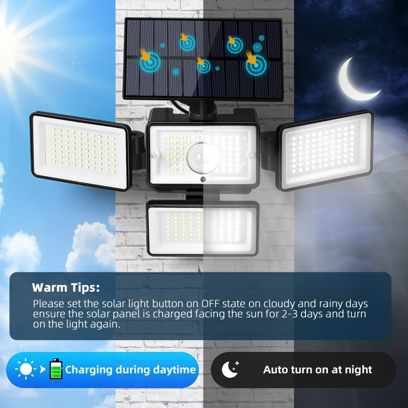 Moktan Sabai Moktan Sabai - Bright Solar Lights w/ Remote & Motion Sensor 2/4 Pack