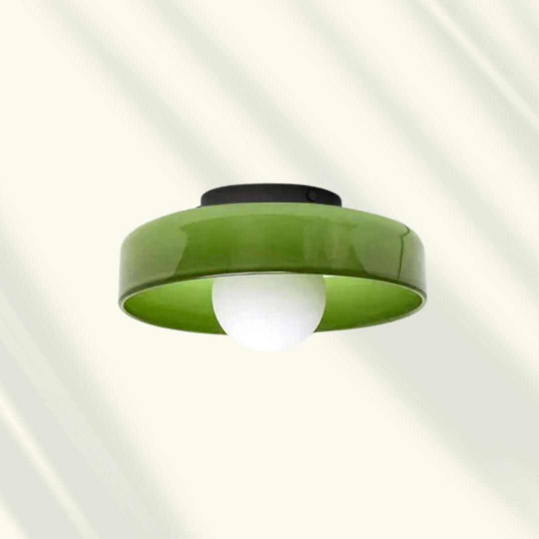 Moktan Sabai Modern LED Ceiling Light Green