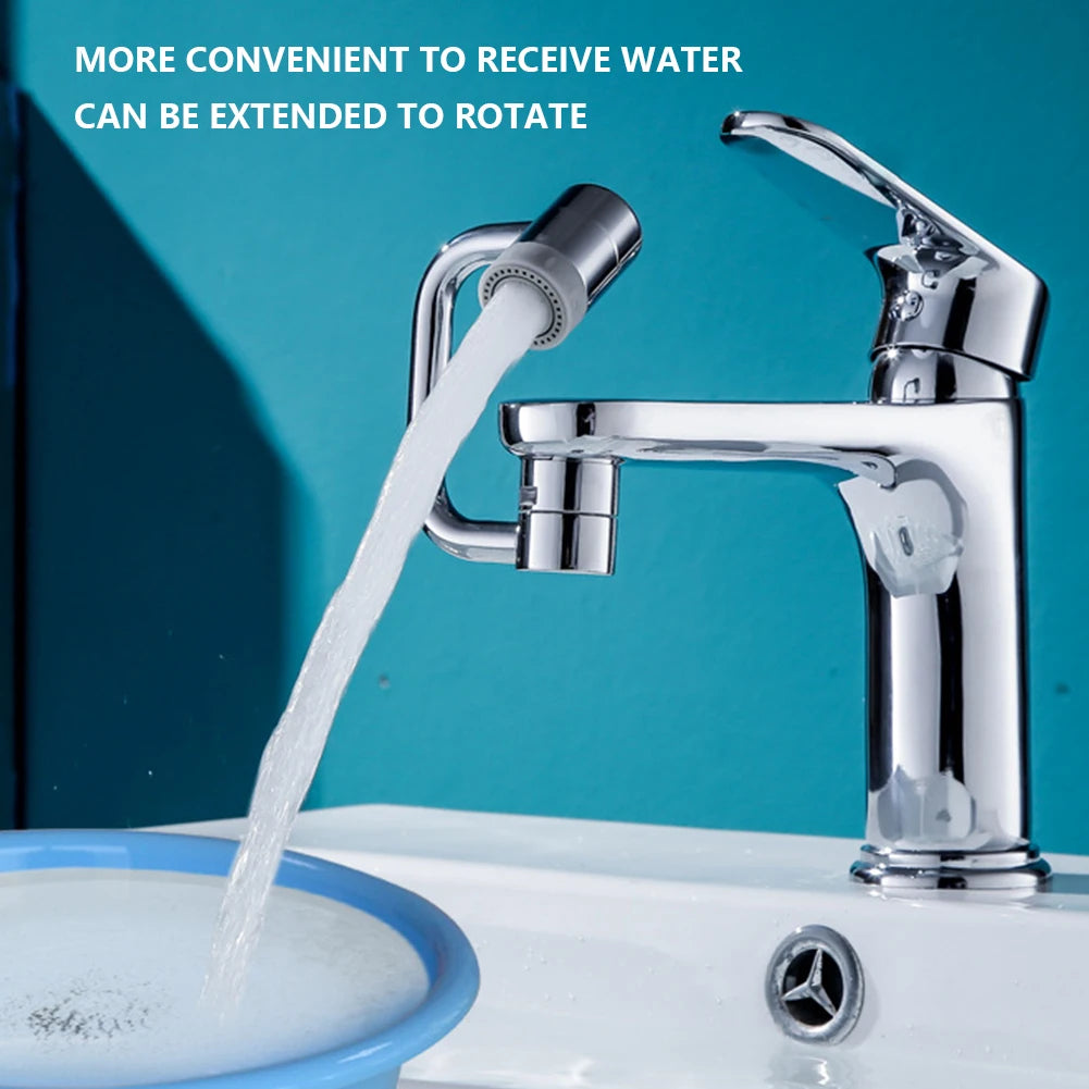 Moktan Sabai 1080° Rotating Faucet Extender Kitchen Tap Aerator Dual Spray Sink Attachment