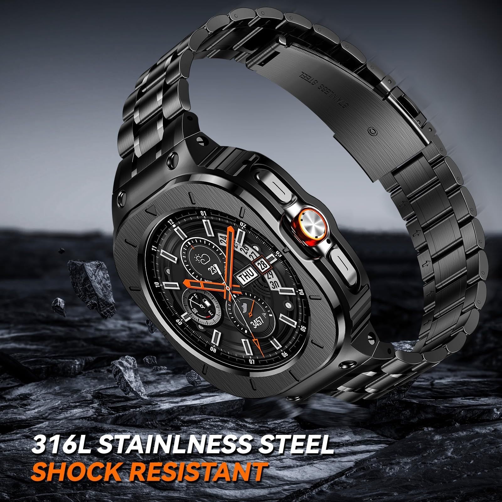 Moktan Sabai FortisGuard Rugged Case Set Galaxy Watch Rugged Case Set