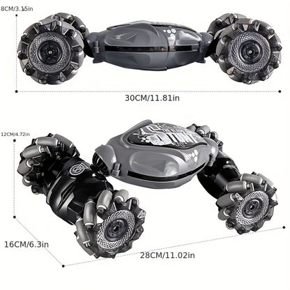 RC Stunt Car 4WD Remote Control Off-Road Vehicle with Gesture Control & Twist Racing