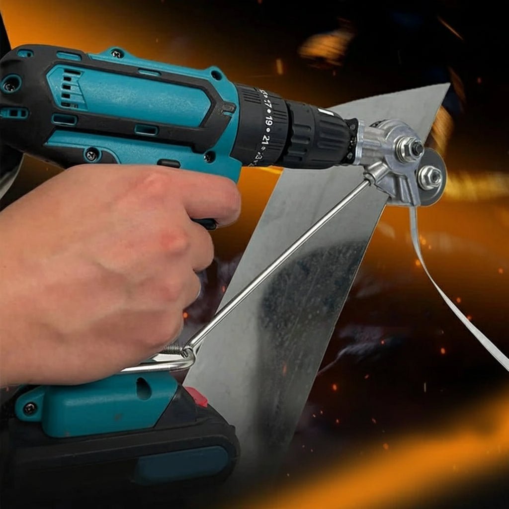 Moktan Sabai Drill Attachment Sheet Metal Cutter Nibbler Tool for Electric Drill