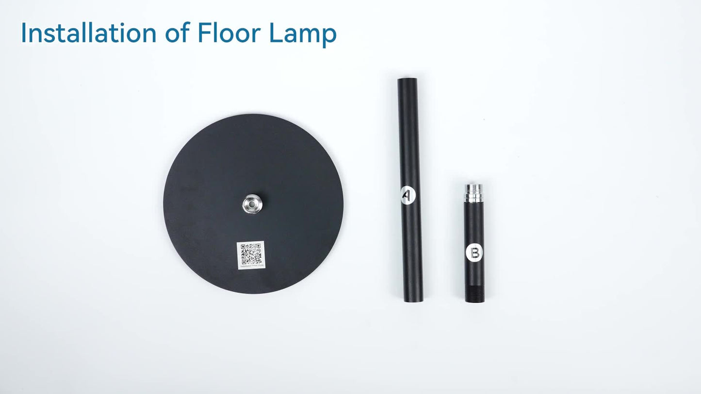 Smart LED Floor Lamp with WiFi & App | RGB Color Changing Standing Lamp