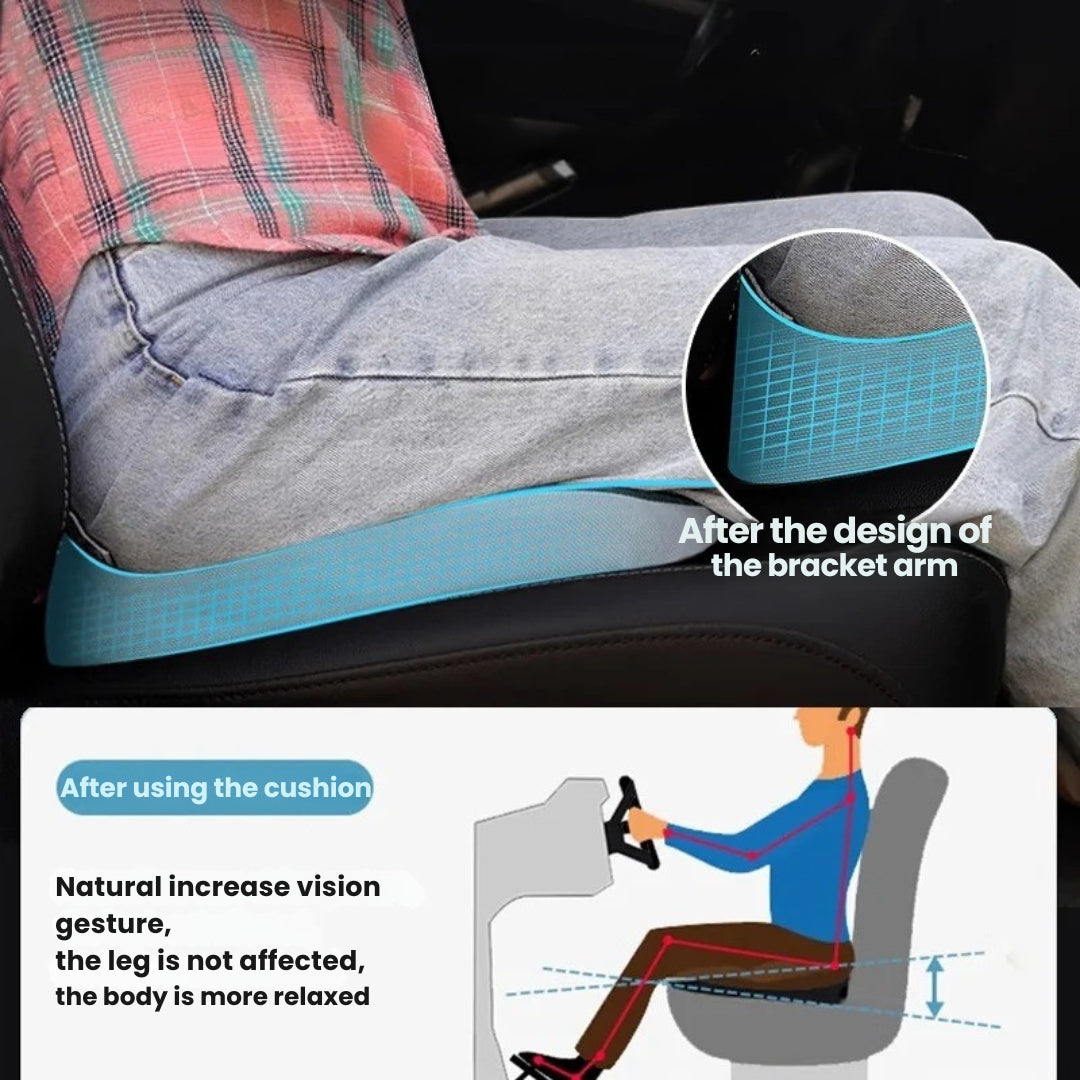 Moktan Sabai Ergonomic Memory Foam Seat Cushion for Office Chair & Car