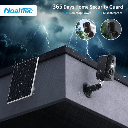 Moktan Sabai - 5MP Solar Security Camera with 360° View & AI Detection
