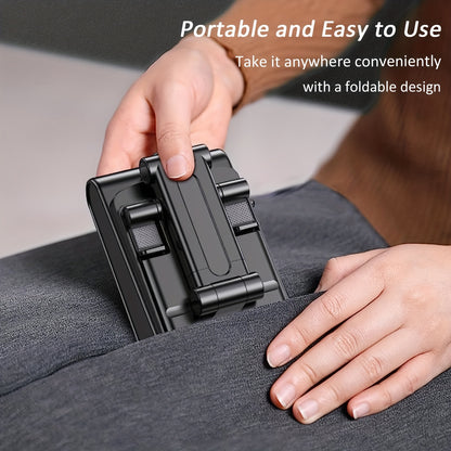 Cell Phone Stand with Wireless Bluetooth Speaker, Non-Slip Base, Portable Use