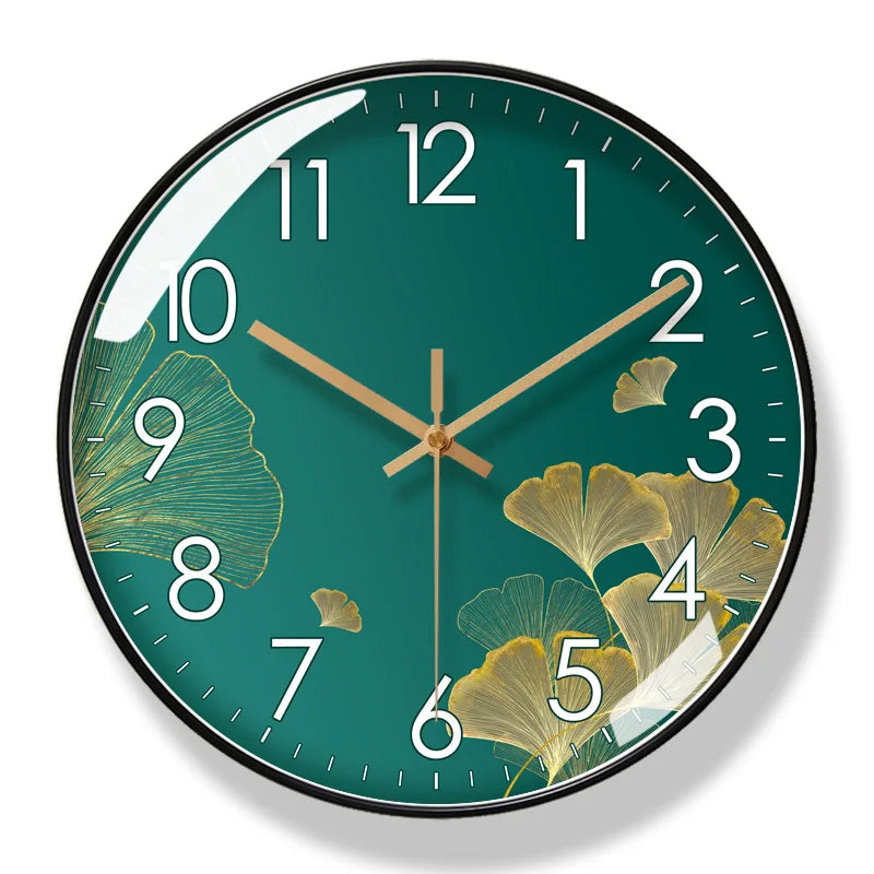 Moktan Sabai Floral Silent Wall Clock