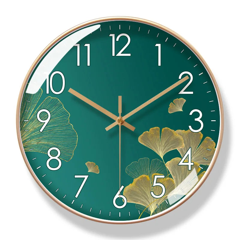Moktan Sabai Floral Silent Wall Clock
