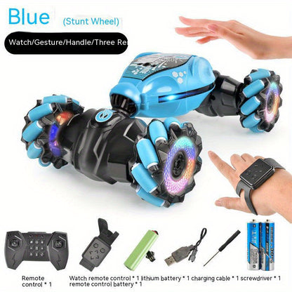 RC Stunt Car 4WD Remote Control Off-Road Vehicle with Gesture Control & Twist Racing