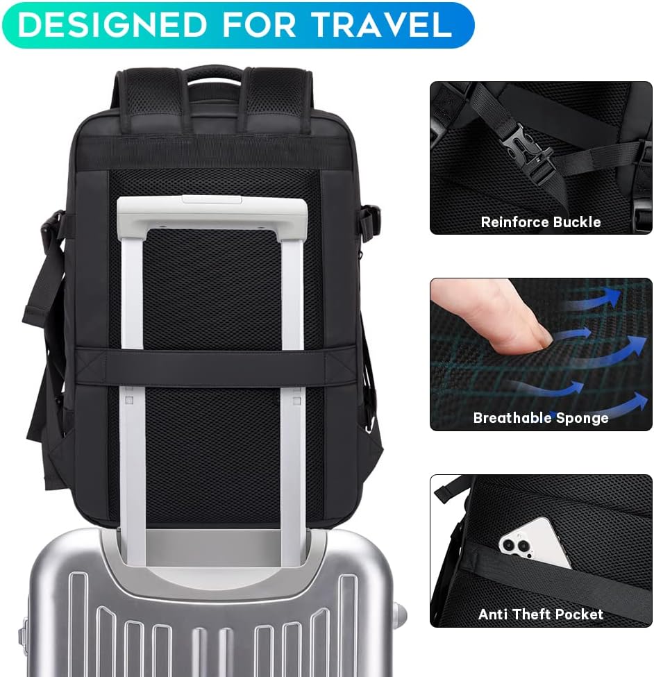 Moktan Sabai Expandable Travel Backpack 26–45L Laptop Duffel Bag