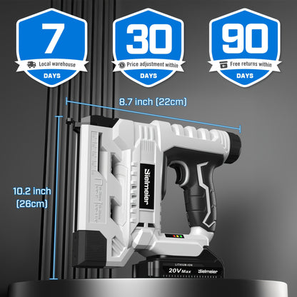 Moktan Sabai 20V Cordless 2-in-1 Nail & Staple Gun – No Compressor, Battery Included