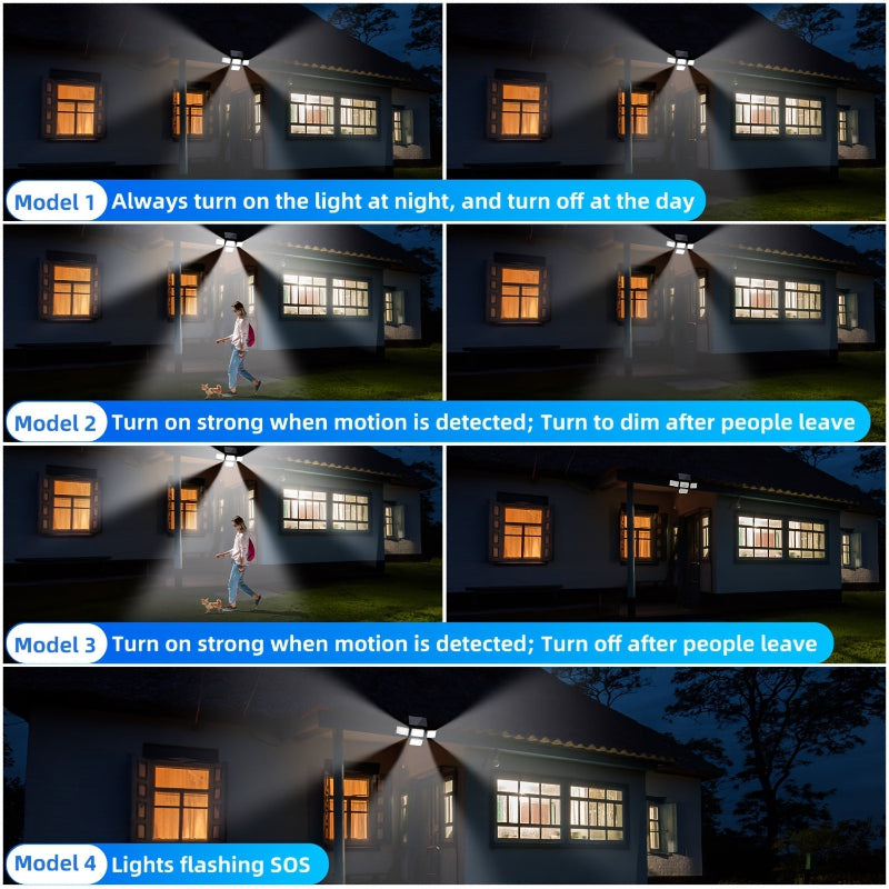 Moktan Sabai Moktan Sabai - Bright Solar Lights w/ Remote & Motion Sensor 2/4 Pack