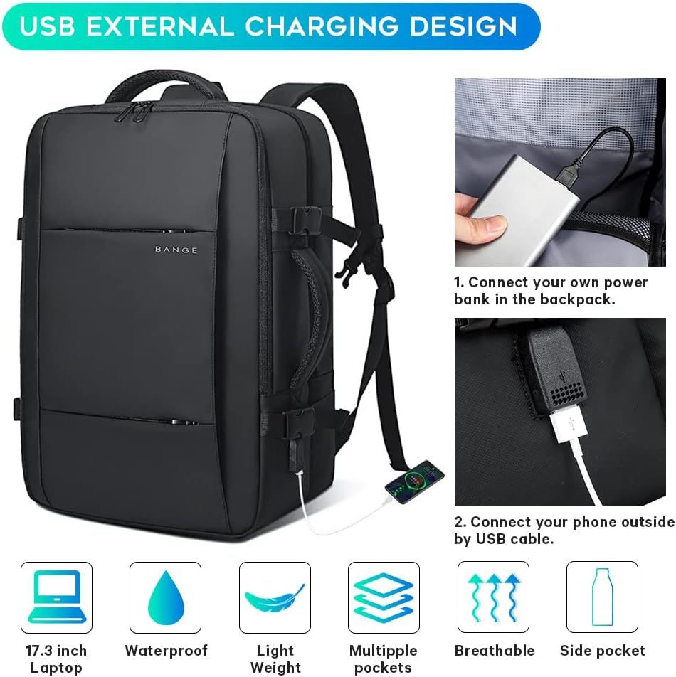 Moktan Sabai Expandable Travel Backpack 26–45L Laptop Duffel Bag