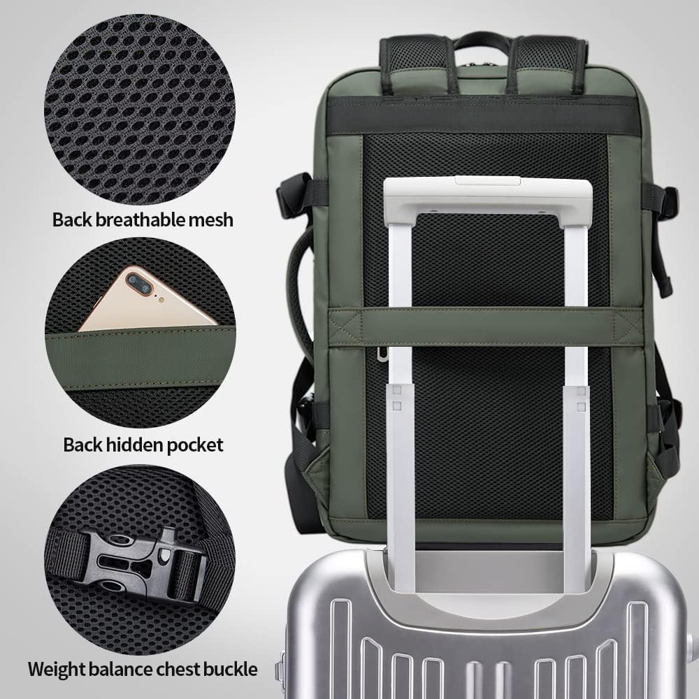 Moktan Sabai Expandable Travel Backpack 26–45L Laptop Duffel Bag