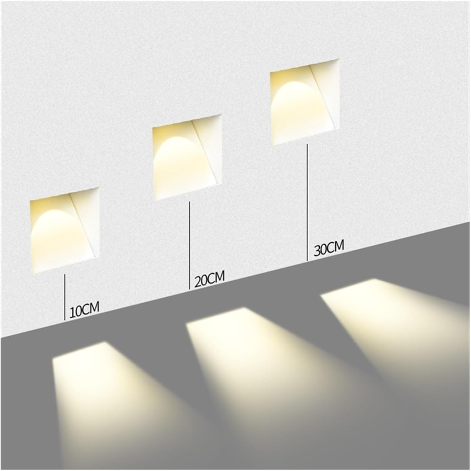 Moktan Sabai Nordic Frameless Stair LED Wall Light Stainless Steel Sensor Indoor