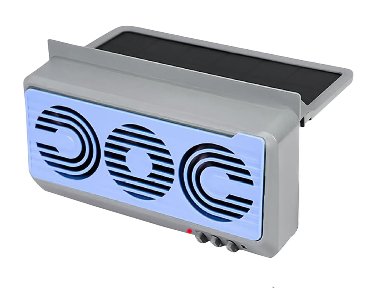 Moktan Sabai EcoVent | Solar Car Window Fan with Dual-Duct Airflow System | Efficient Ventilation for Comfortable Driving