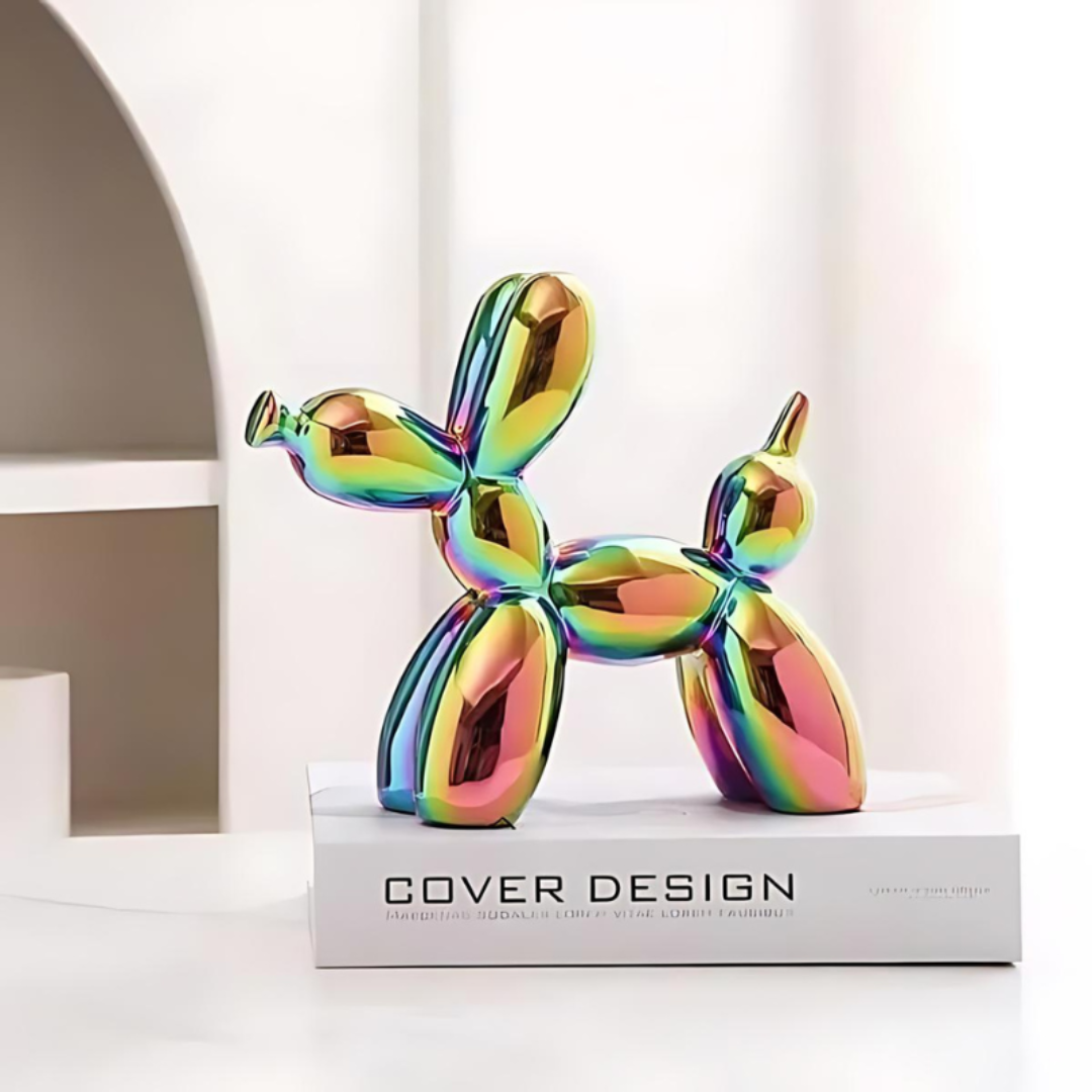 Moktan Sabai Ceramic Balloon Dog Statue