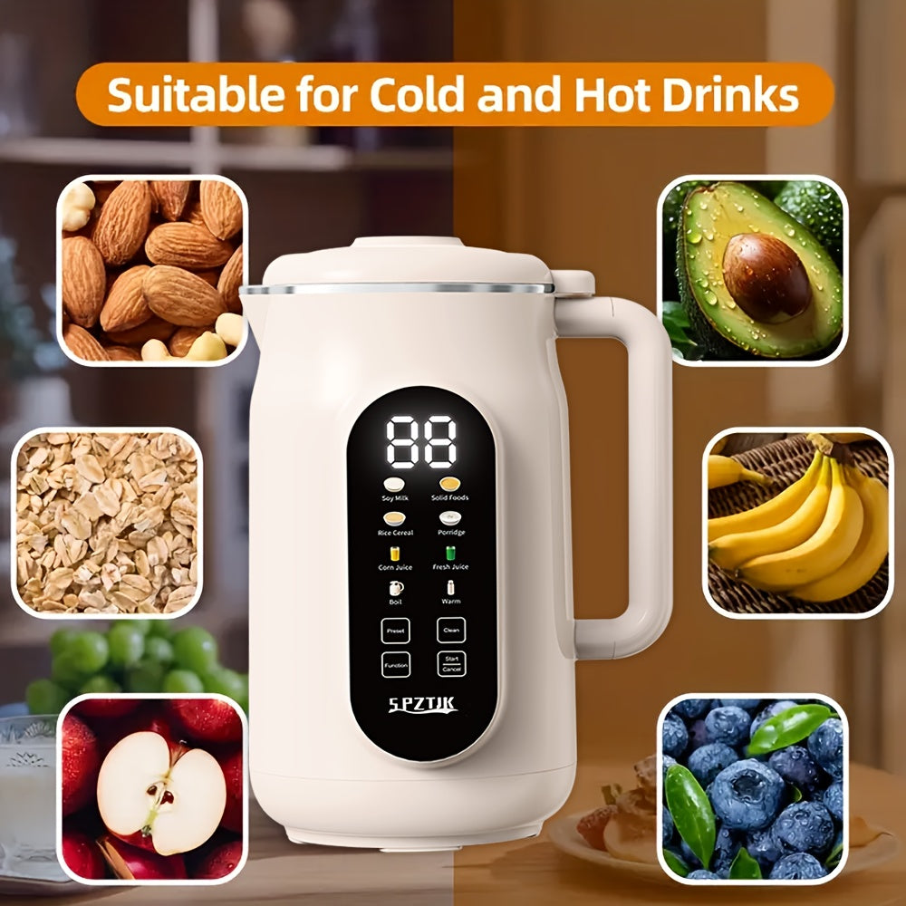 Moktan Sabai Nut Milk Maker Blender 21000RPM – 40oz Soy, Oat, Smoothie, Food Processor
