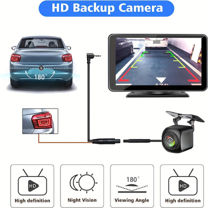 2025 HD Wireless Car Display – CarPlay, Android Auto, GPS, Dash Cam, Audio Moktan Sabai