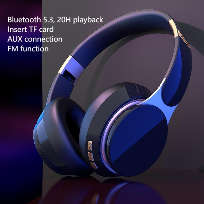 Wireless Noise Cancelling Earmuffs with Memory Foam, Bluetooth, Black, for Travel