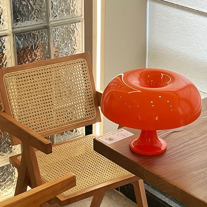 LED Mushroom Table Lamp Modern Bedside Light for Room Decor & Christmas Gift