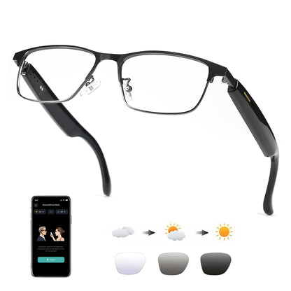 AI Smart Glasses with Real-Time Translation, Music, GPT, and HD Voice Calls