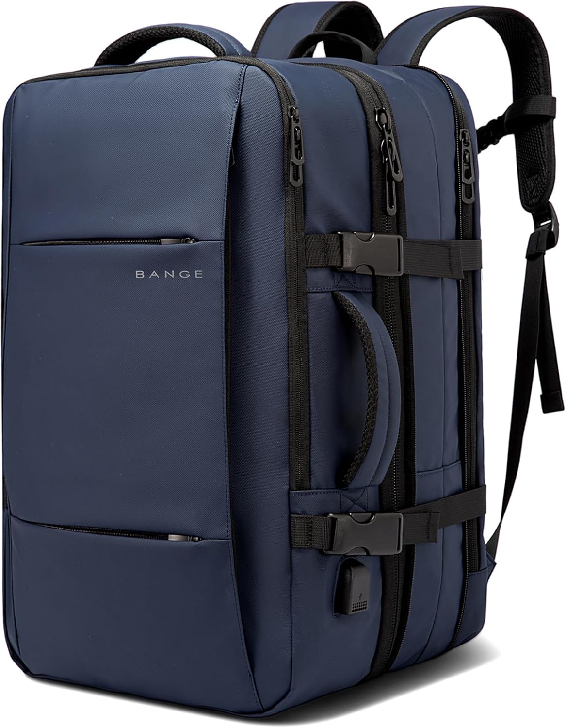 Moktan Sabai Expandable Travel Backpack 26–45L Laptop Duffel Bag Blue L