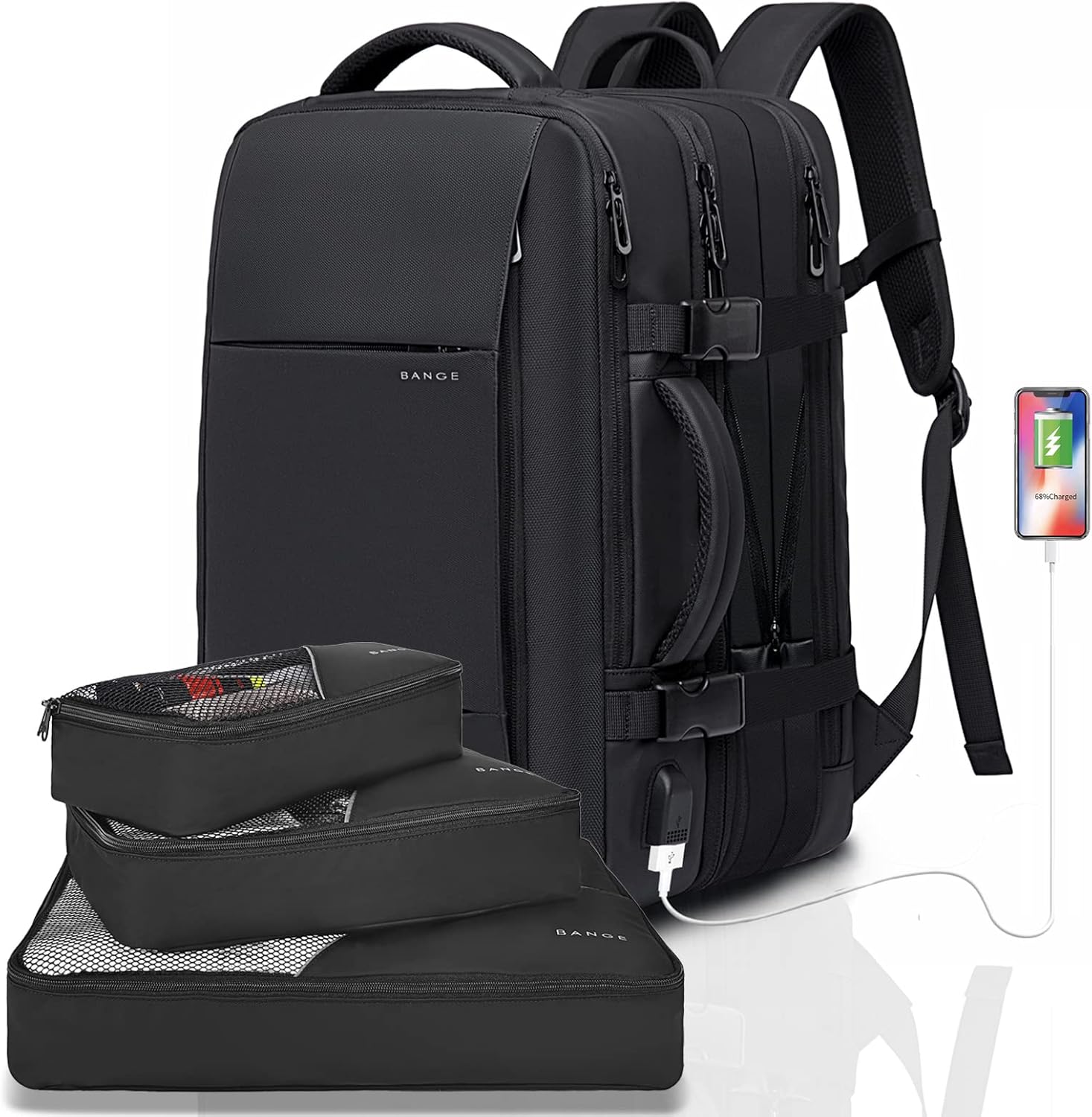 Moktan Sabai Expandable Travel Backpack 26–45L Laptop Duffel Bag