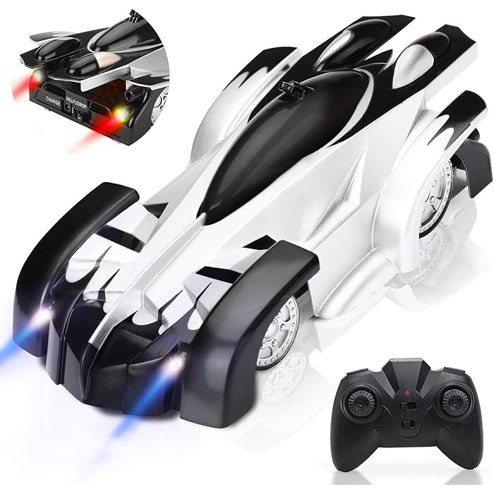 Moktan Sabai RC Wall Climbing Car Infrared Laser Tracking Remote Control Stunt Toy